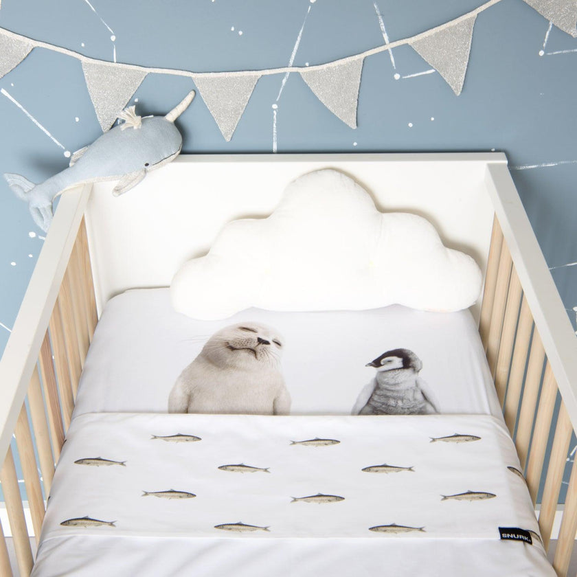 Arctic Friends Baby Bed Sheet set