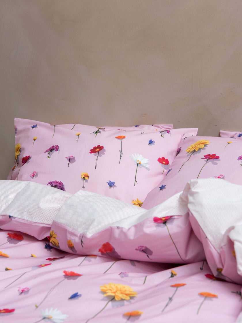 Bloom Pink Bettbezug