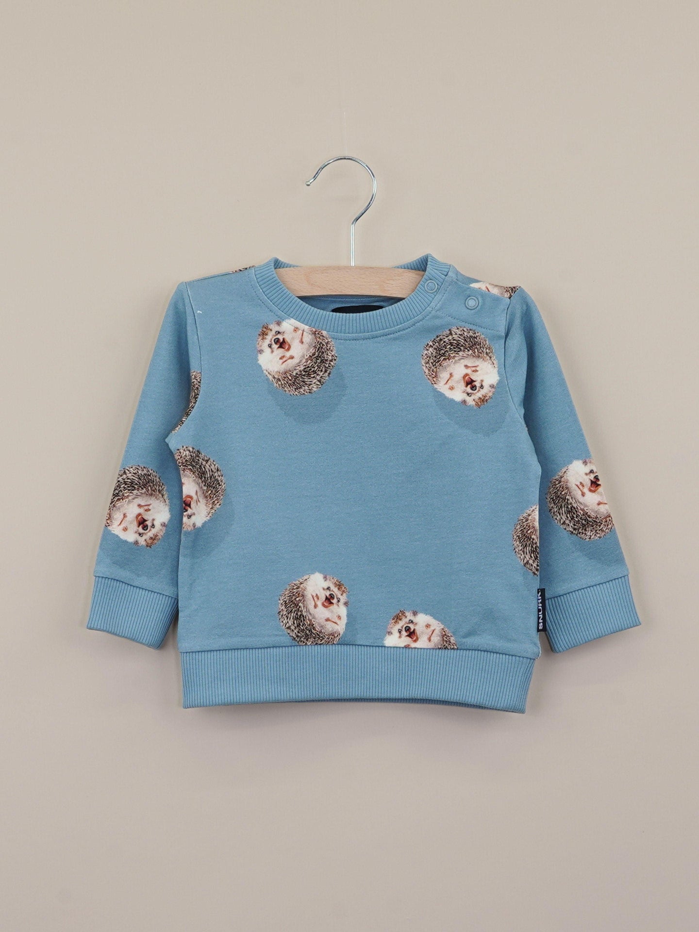 Hedgy Blue Trui Baby - SNURK