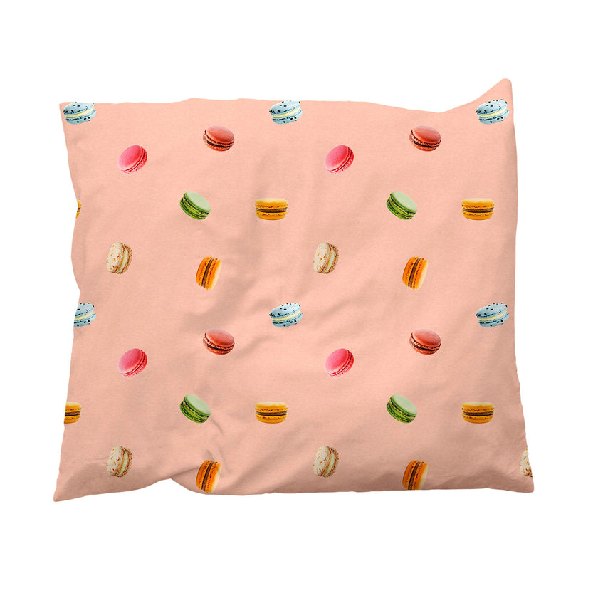 Macarons Pink kussensloop