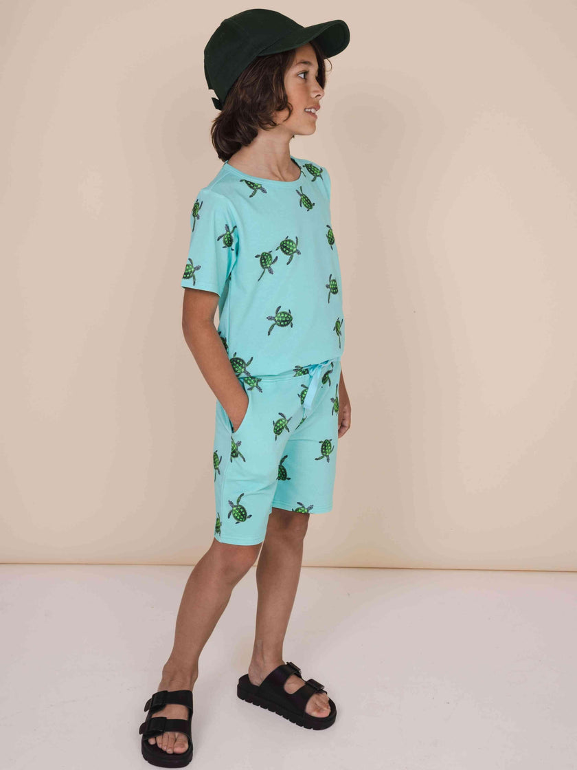 Sea Turtles T-Shirt und Shorts für Kinder