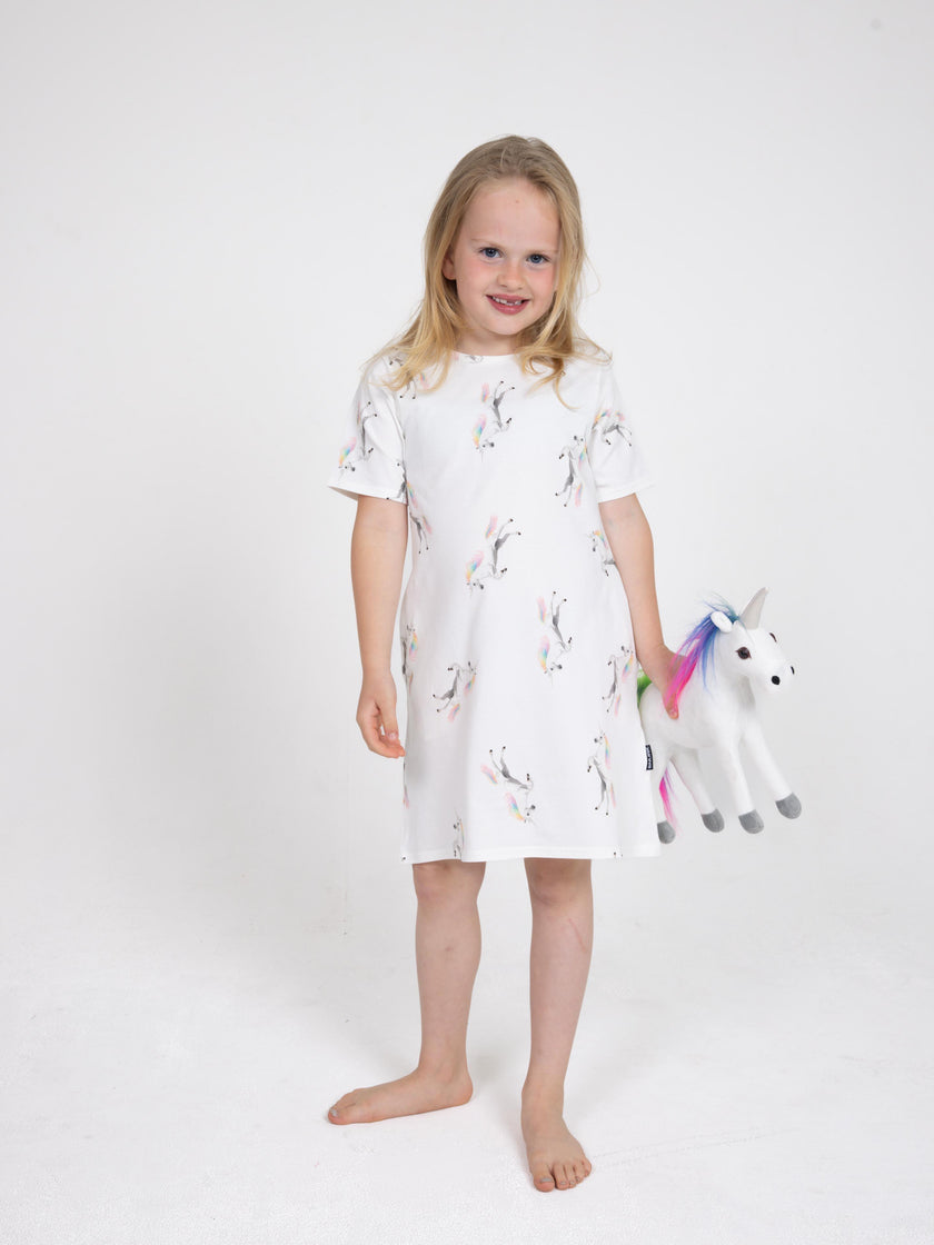 Unicorn dress for kids