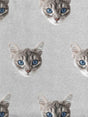 Ollie Cat T-shirt v-hals Dames - SNURK