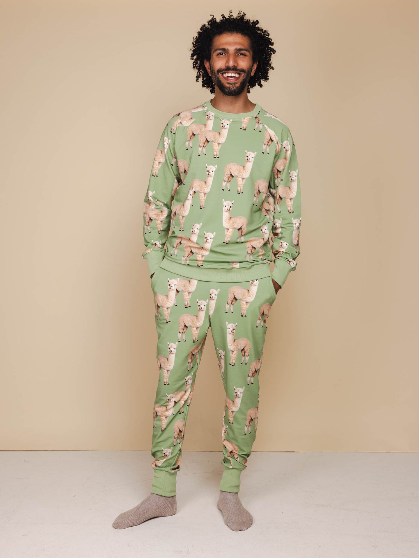 Alpaca Meadow Sweater en Broek set Heren - SNURK