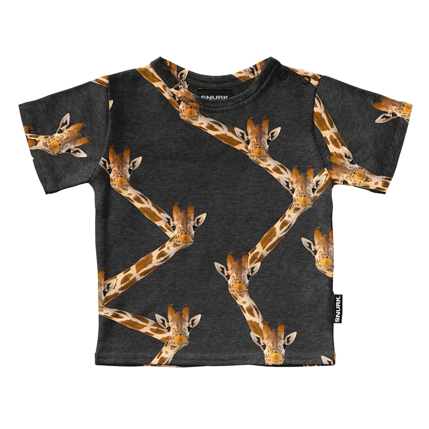 Giraffe Black T-shirt Baby - SNURK