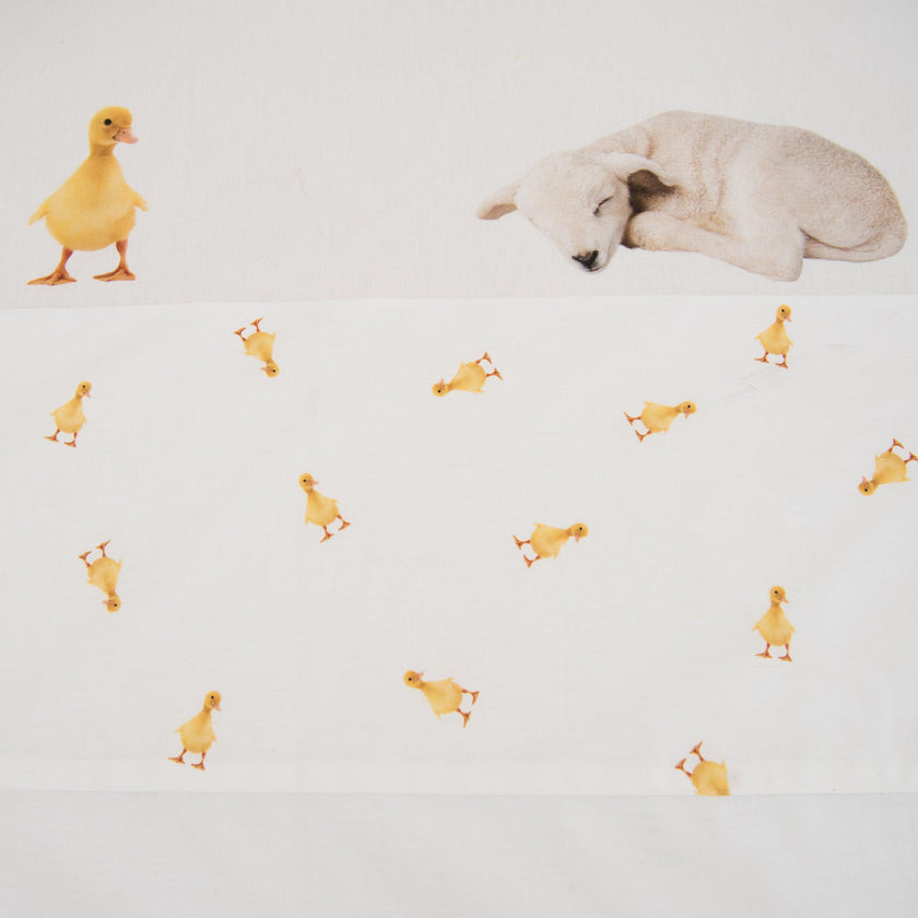Farm Friends Baby Bed Fitted Sheet