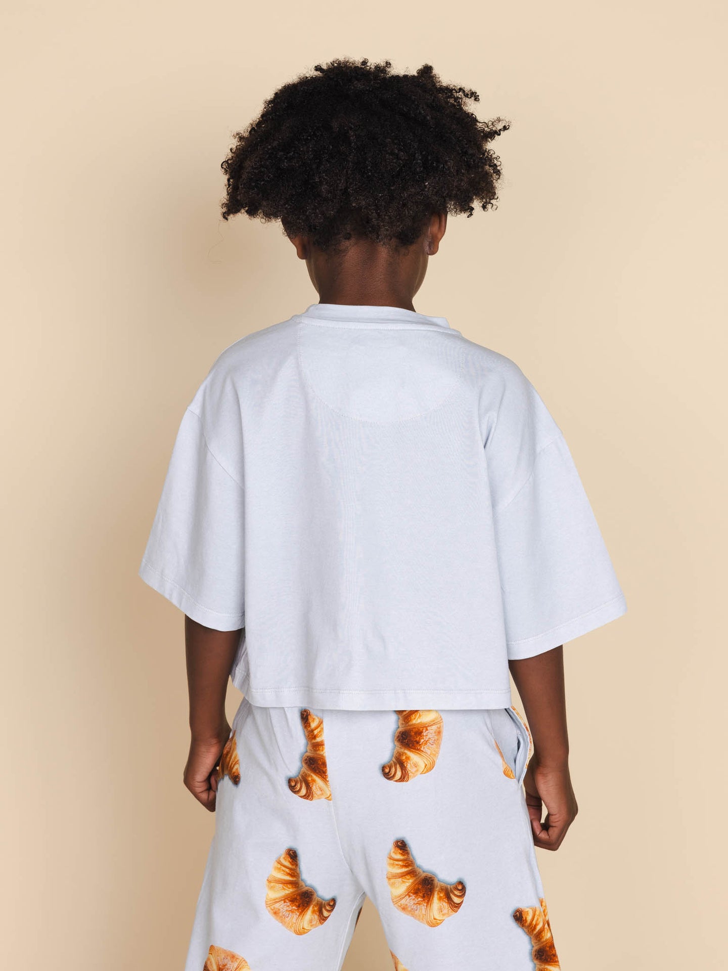 Baguette Cropped T-shirt en Wijde broek set Kids - SNURK
