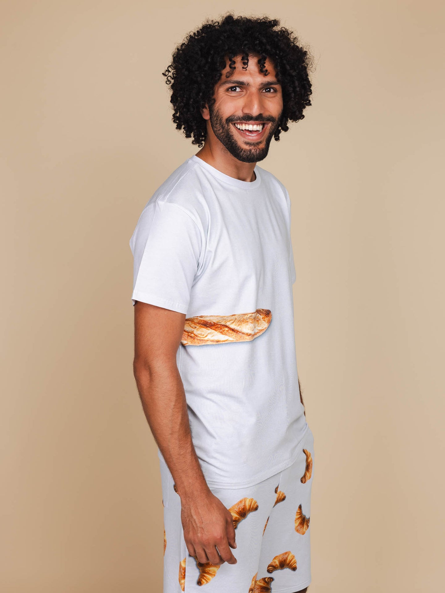 Baguette T-shirt en Shorts set Heren - SNURK