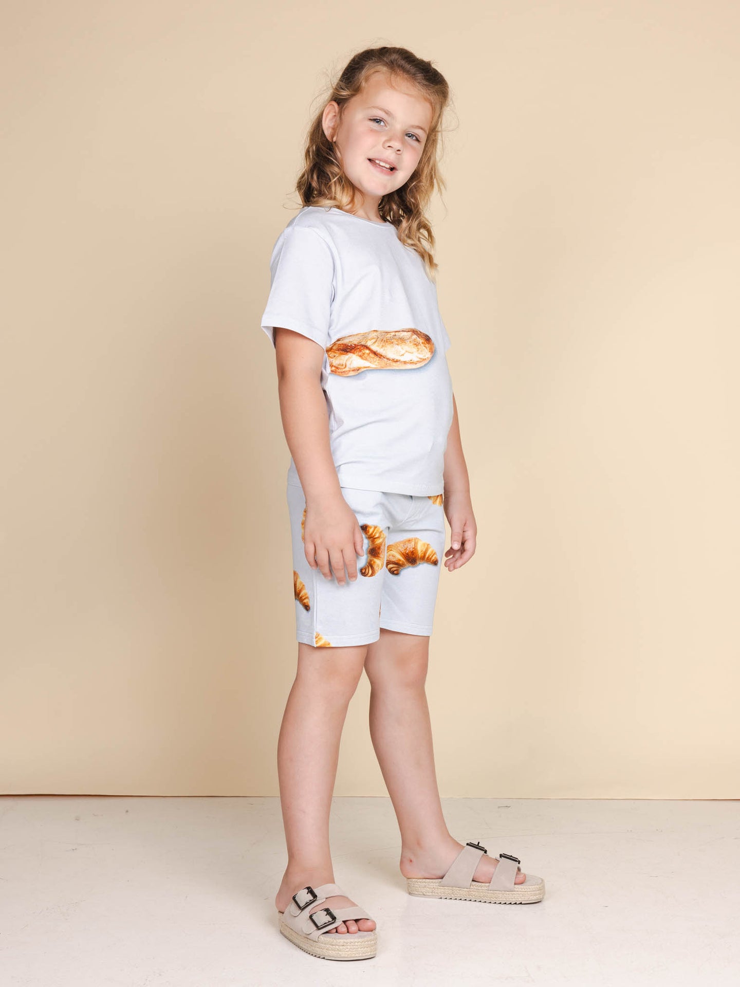 Baguette T-shirt en Shorts set Kids - SNURK