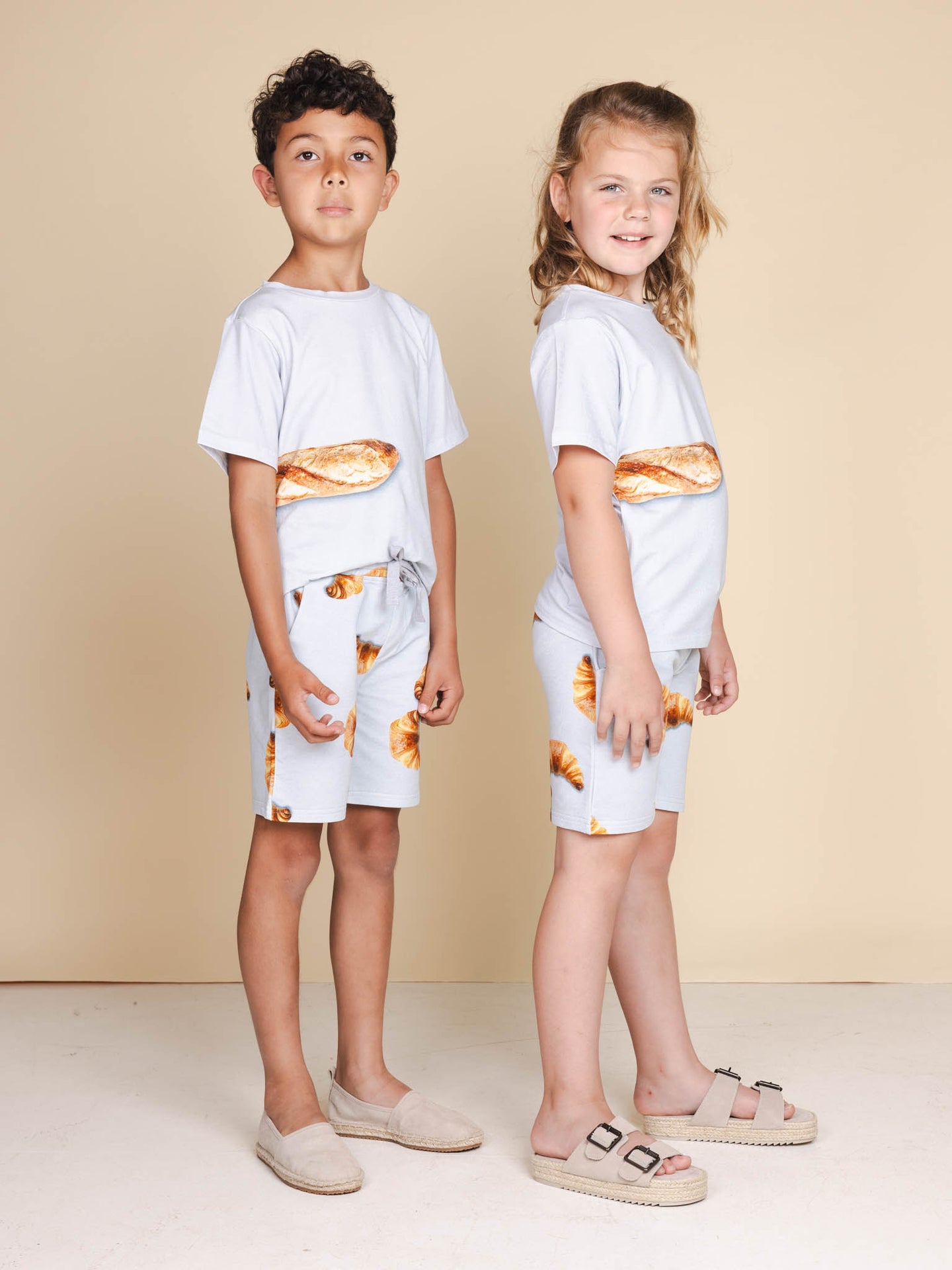 Baguette T-shirt en Shorts set Kids - SNURK