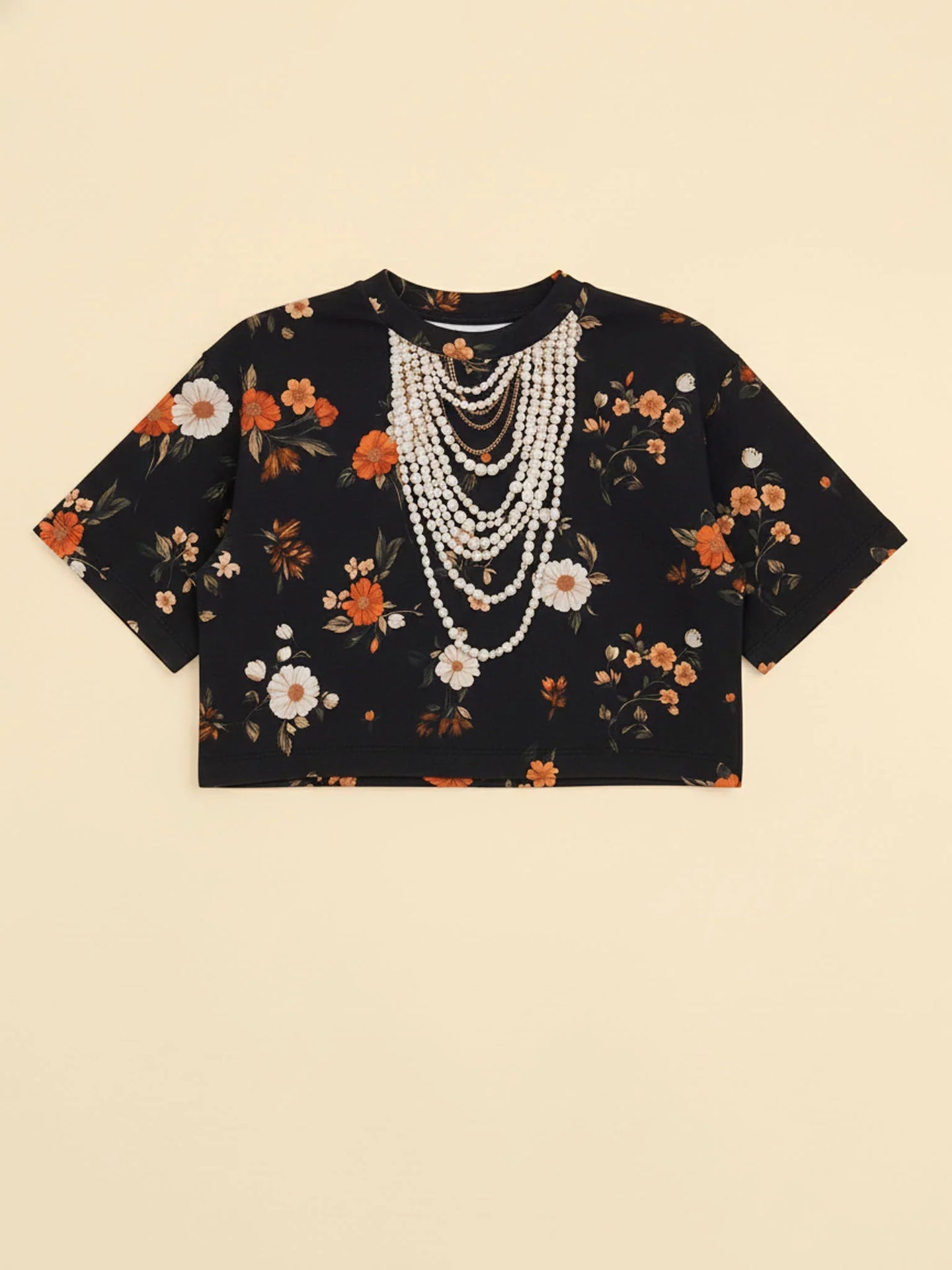 Barok n Roll Cropped T-Shirt Kids - SNURK