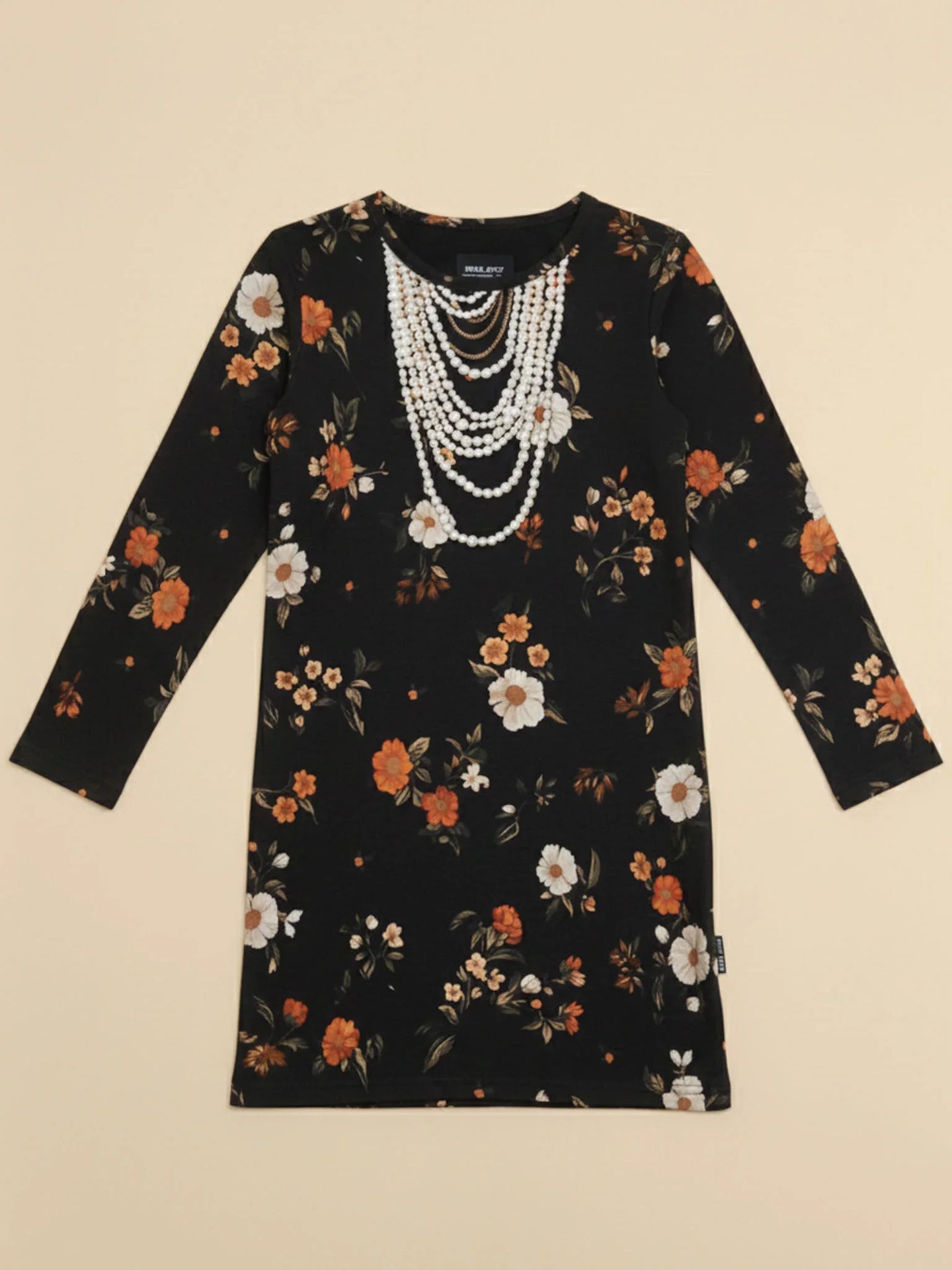 Barok n Roll Long Sleeve Dress Kids - SNURK