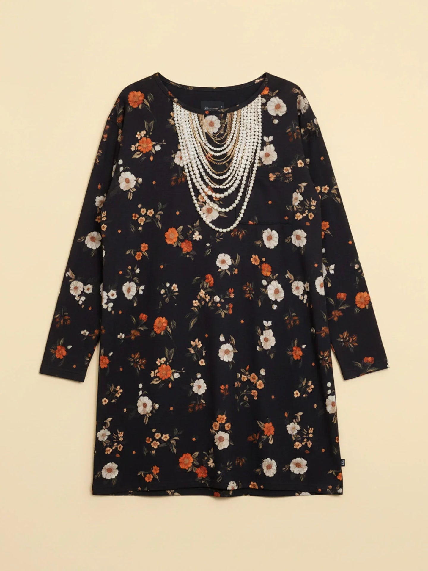 Barok n Roll Long Sleeve Dress Dames - SNURK