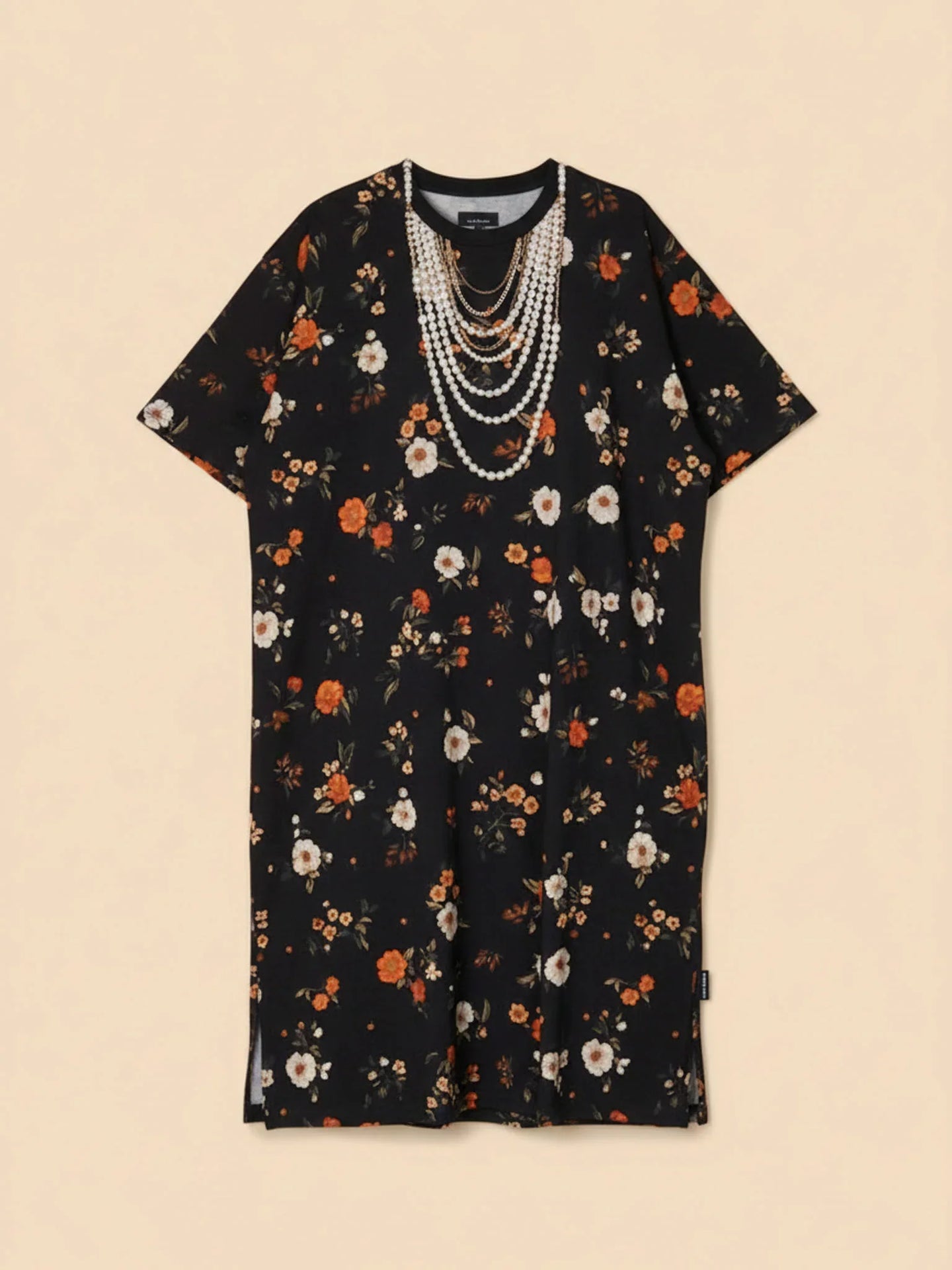 Barok n Roll Relaxed Tee Dress Dames - SNURK