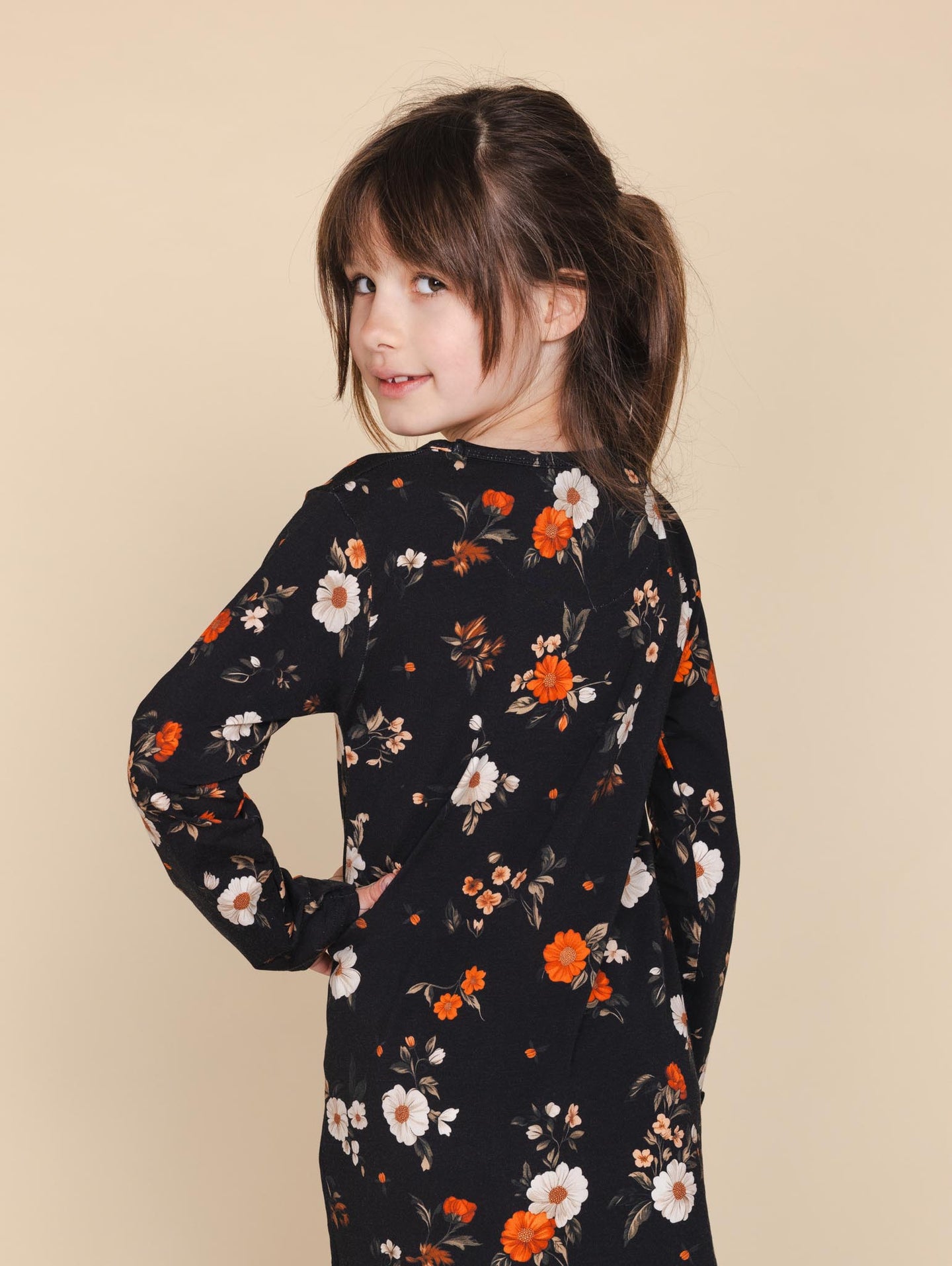 Barok n Roll Long Sleeve Dress Kids