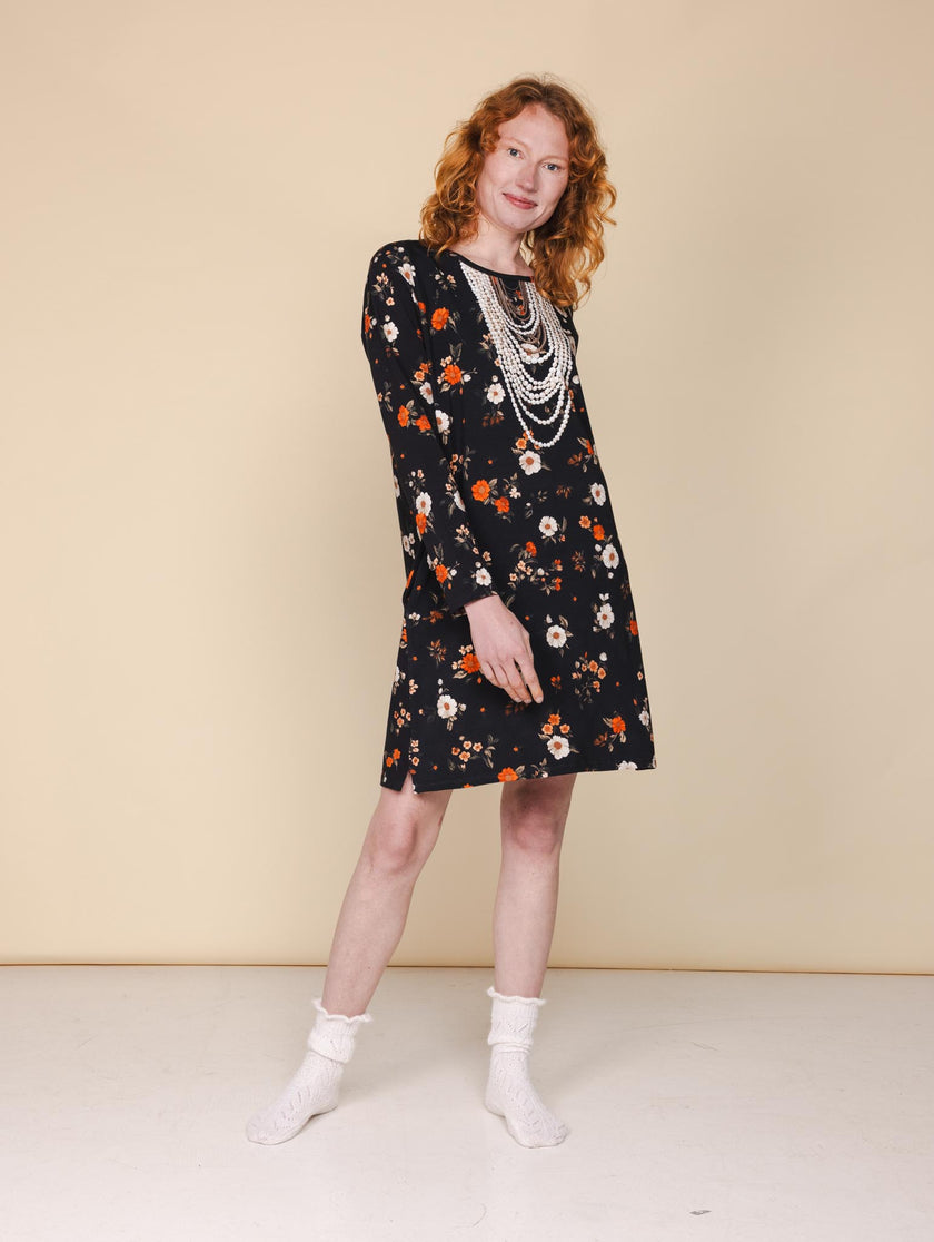 Barok n Roll Long Sleeve Dress Dames