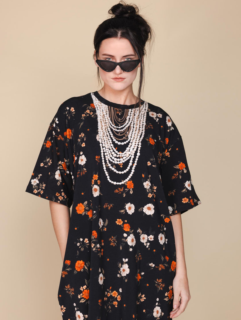 Barok n Roll Relaxed Tee Dress Dames