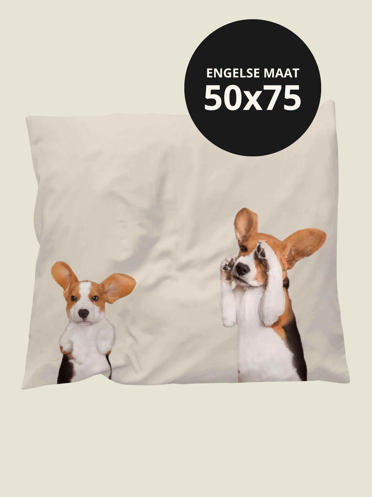 Beagle Friends pillowcase