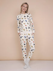 Bird Watching Sweater en Broek set Dames
