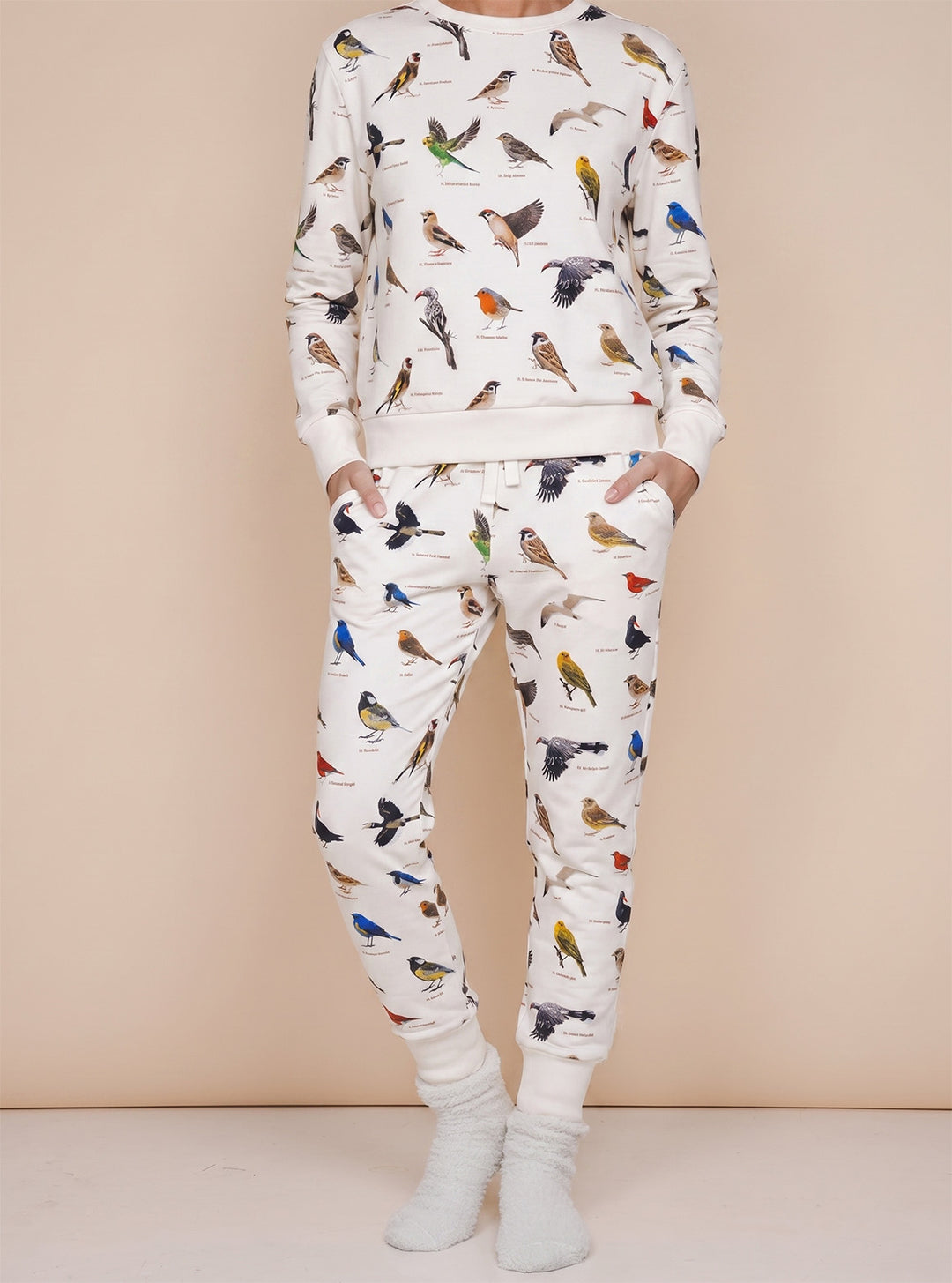 Bird Watching Sweater en Broek set Dames