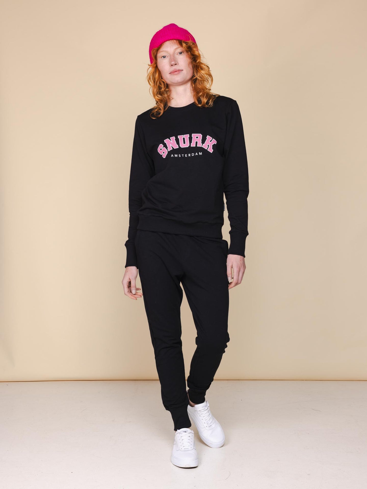 College Black Sweater Dames