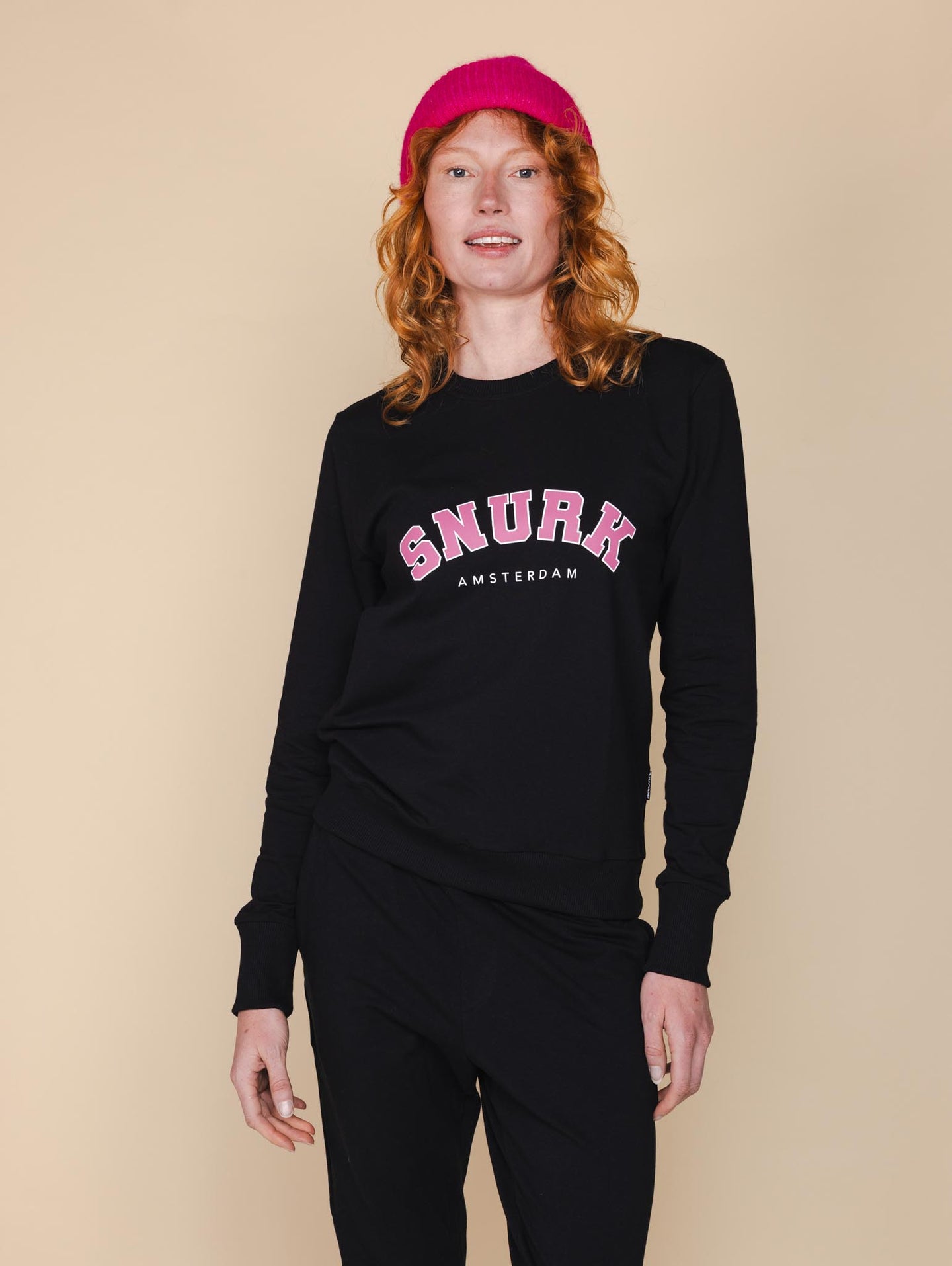 College Black Sweater Dames