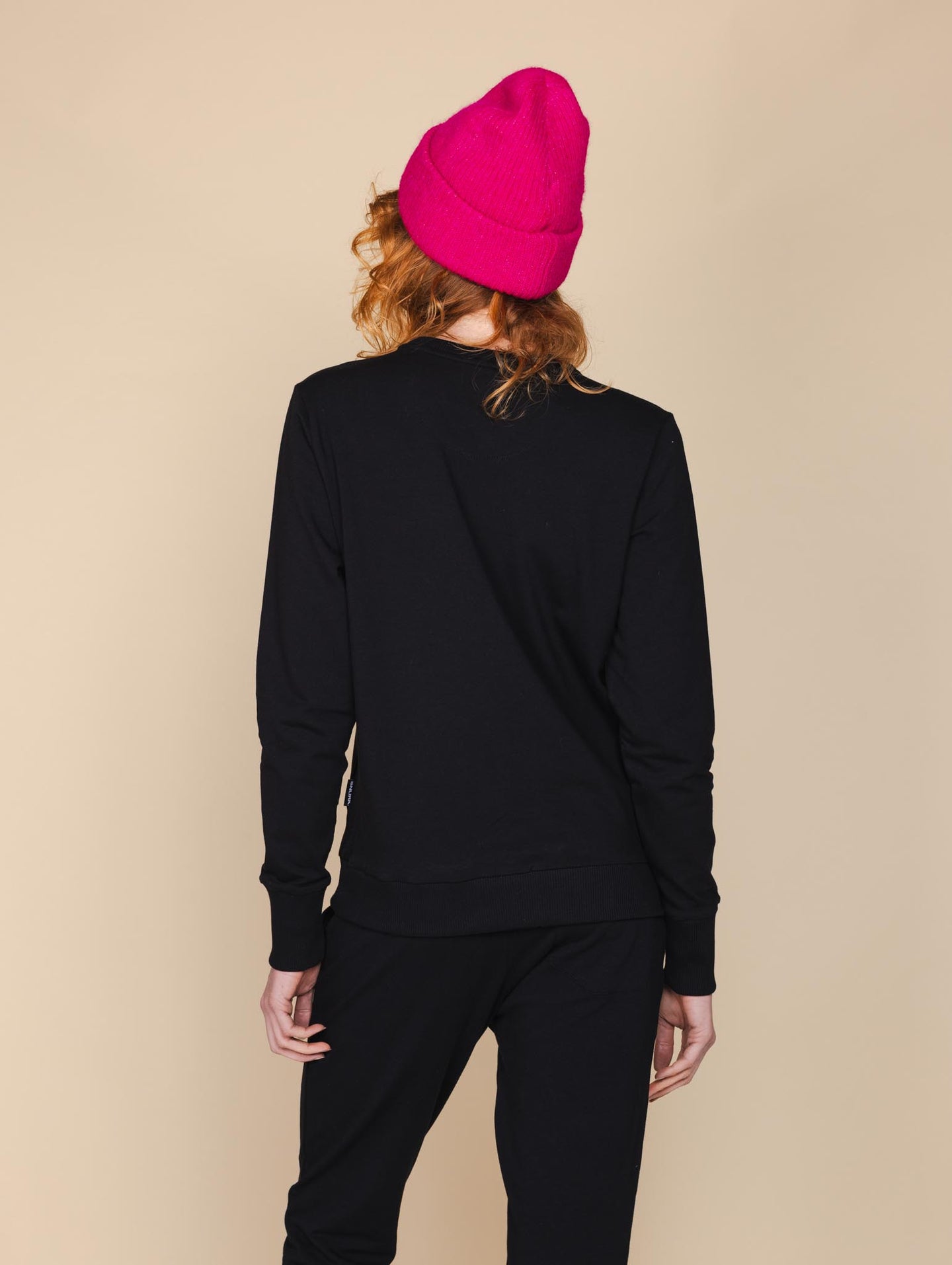College Black Sweater Dames