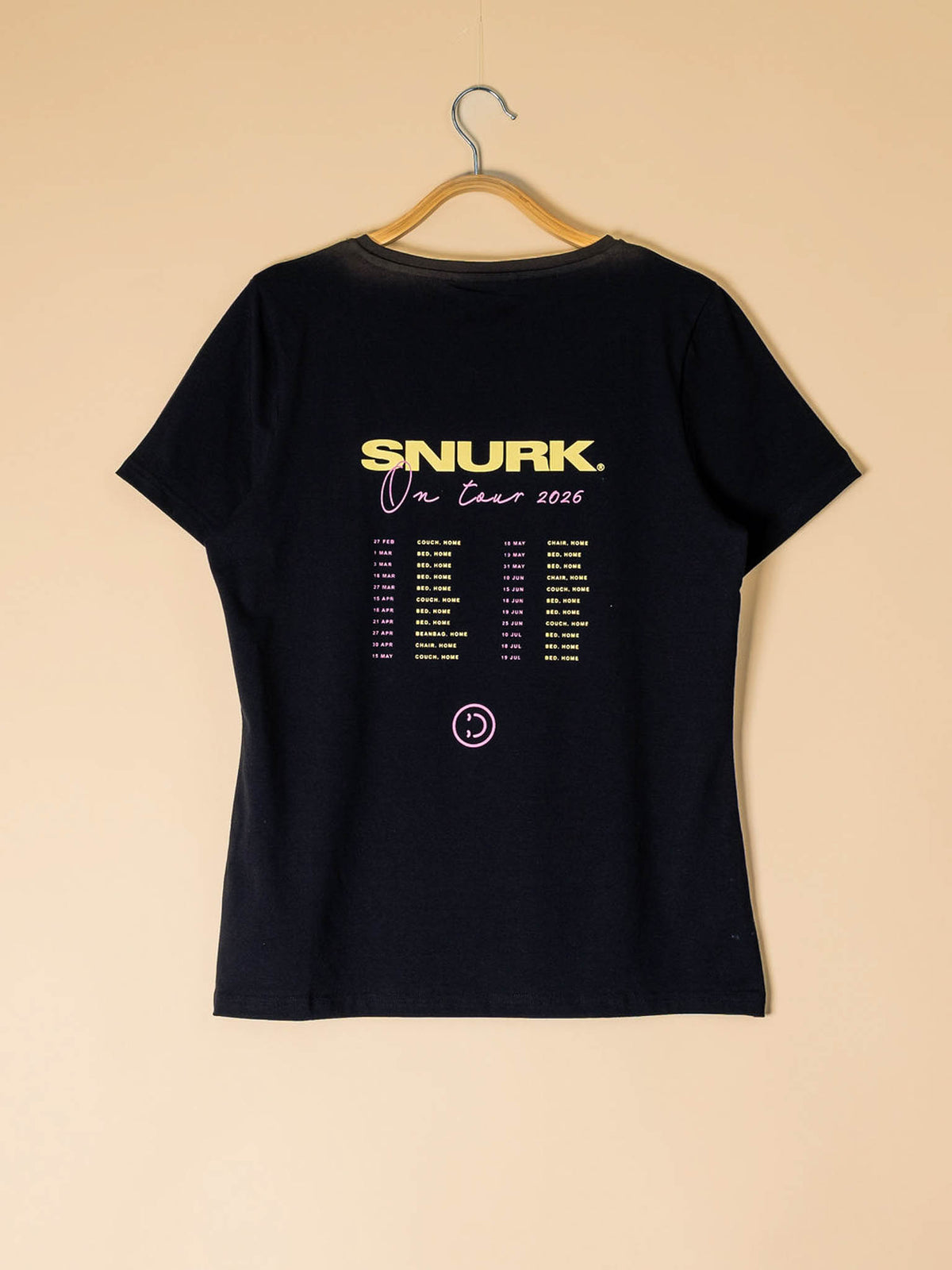 On Tour V-neck T-shirt Dames - SNURK
