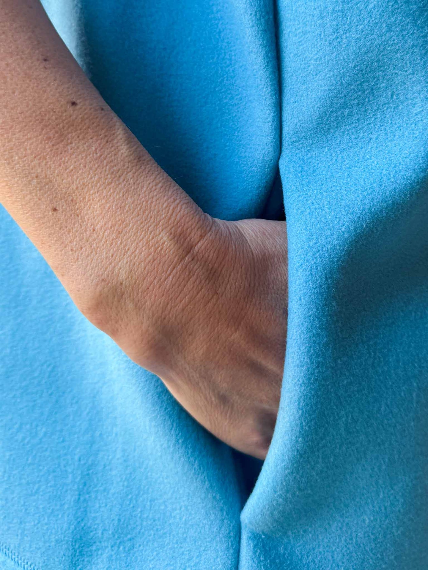 Blue Fleece Bodywarmer