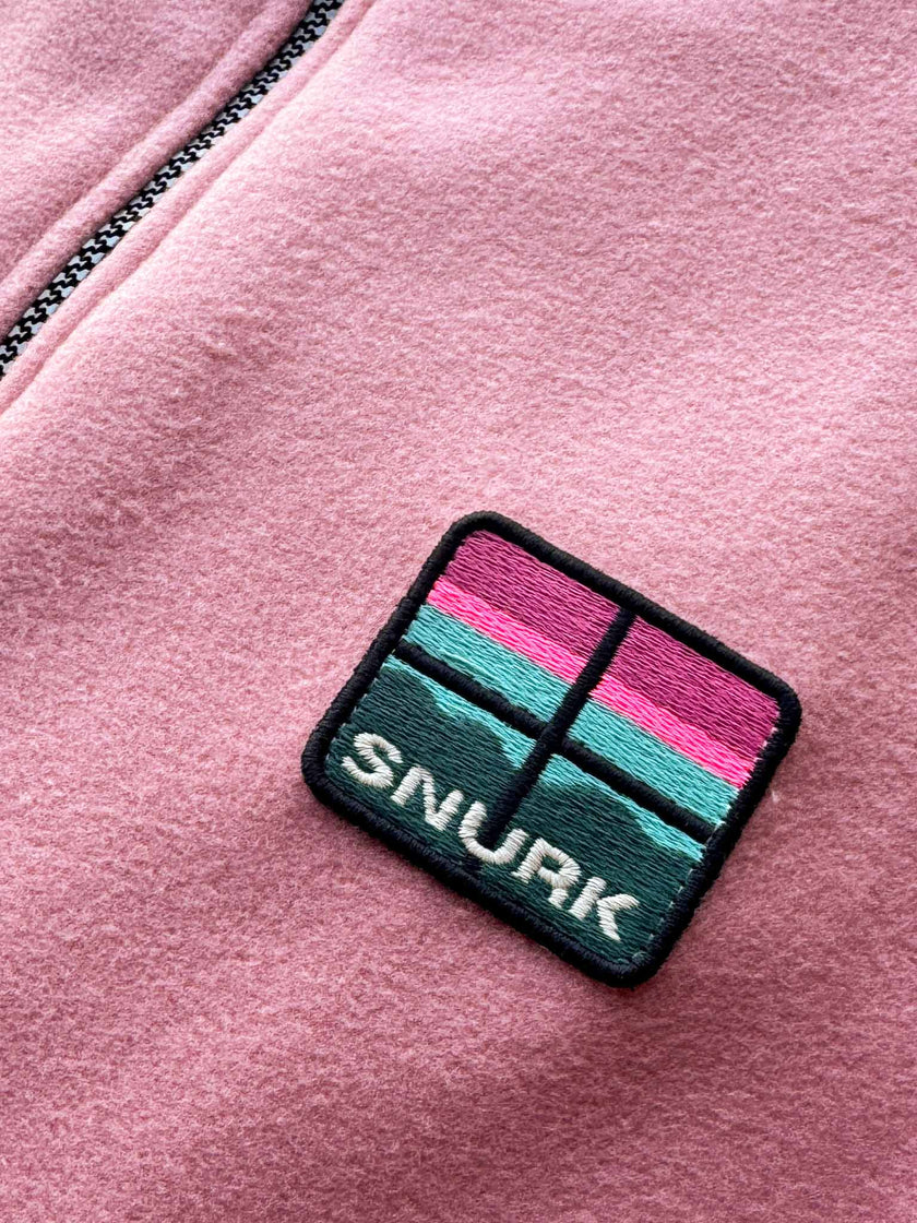 Dusty Pink Fleece Bodywarmer