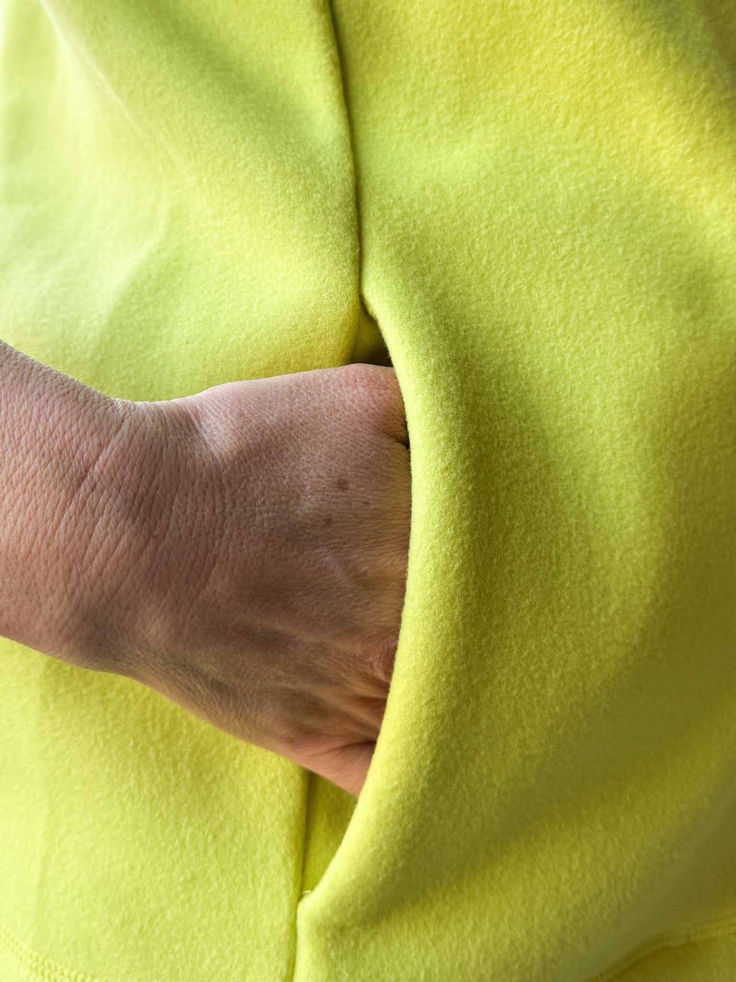 Lime Fleece Bodywarmer