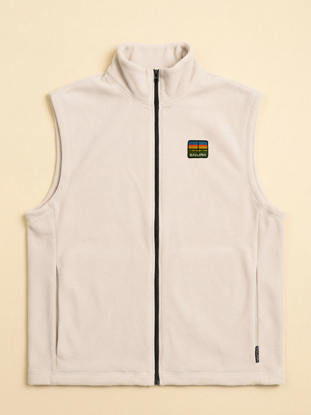 Light Beige Fleece Bodywarmer