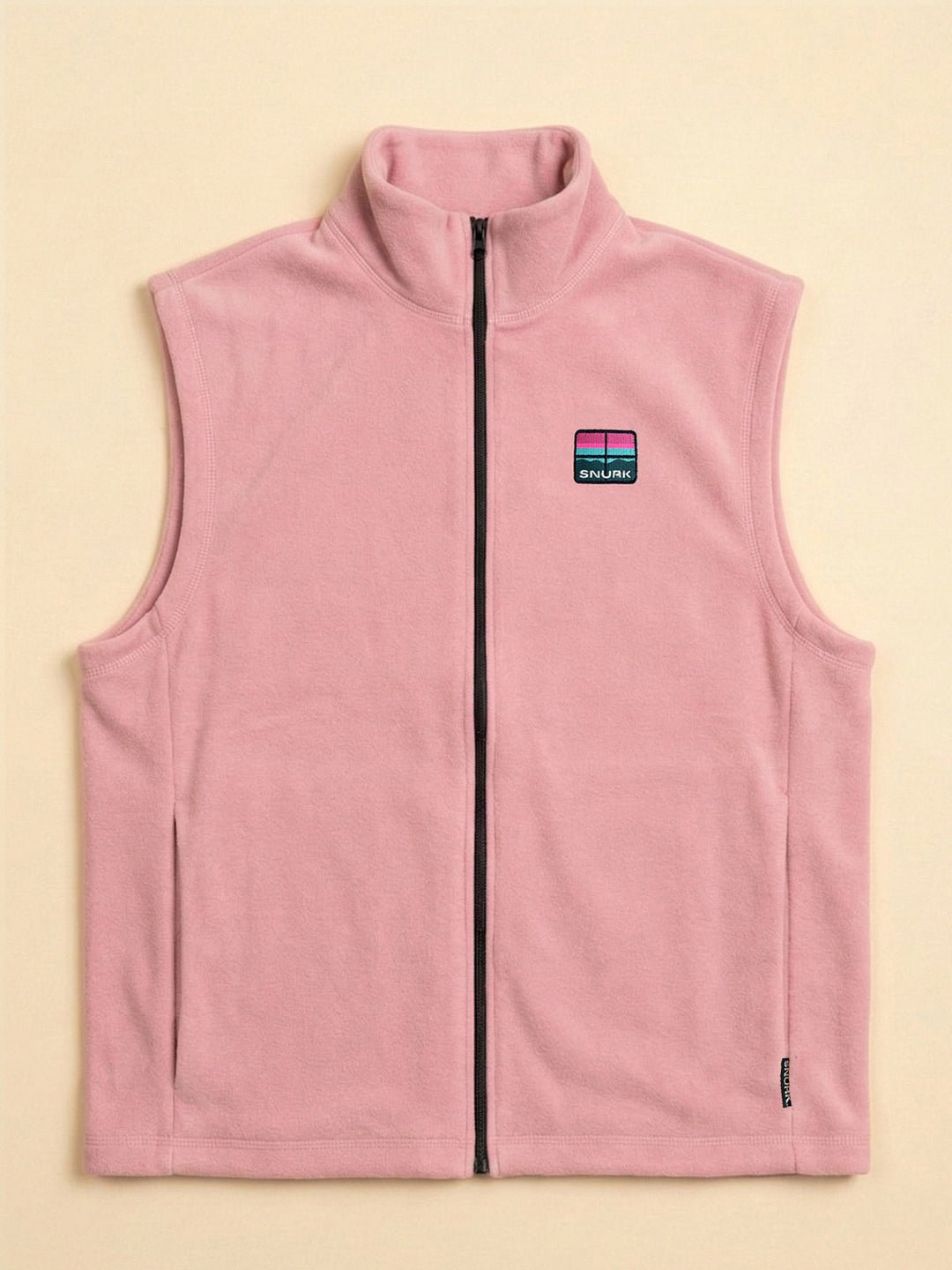 Dusty Pink Fleece Bodywarmer Unisex