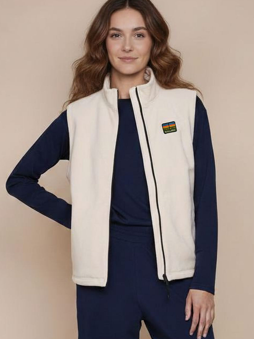 Light Beige Fleece Bodywarmer