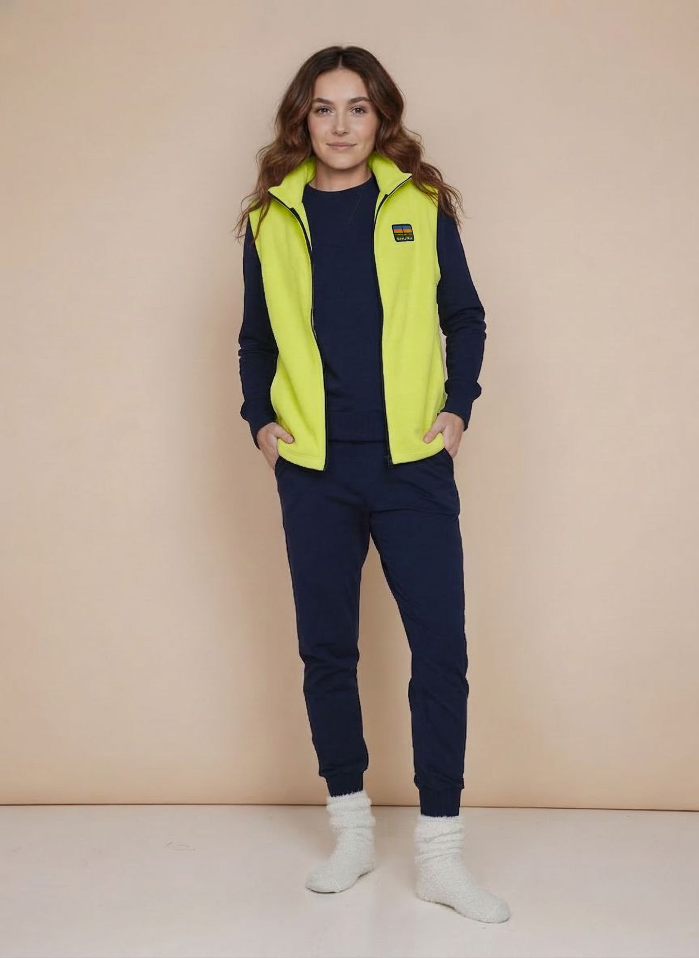 Lime Fleece Bodywarmer