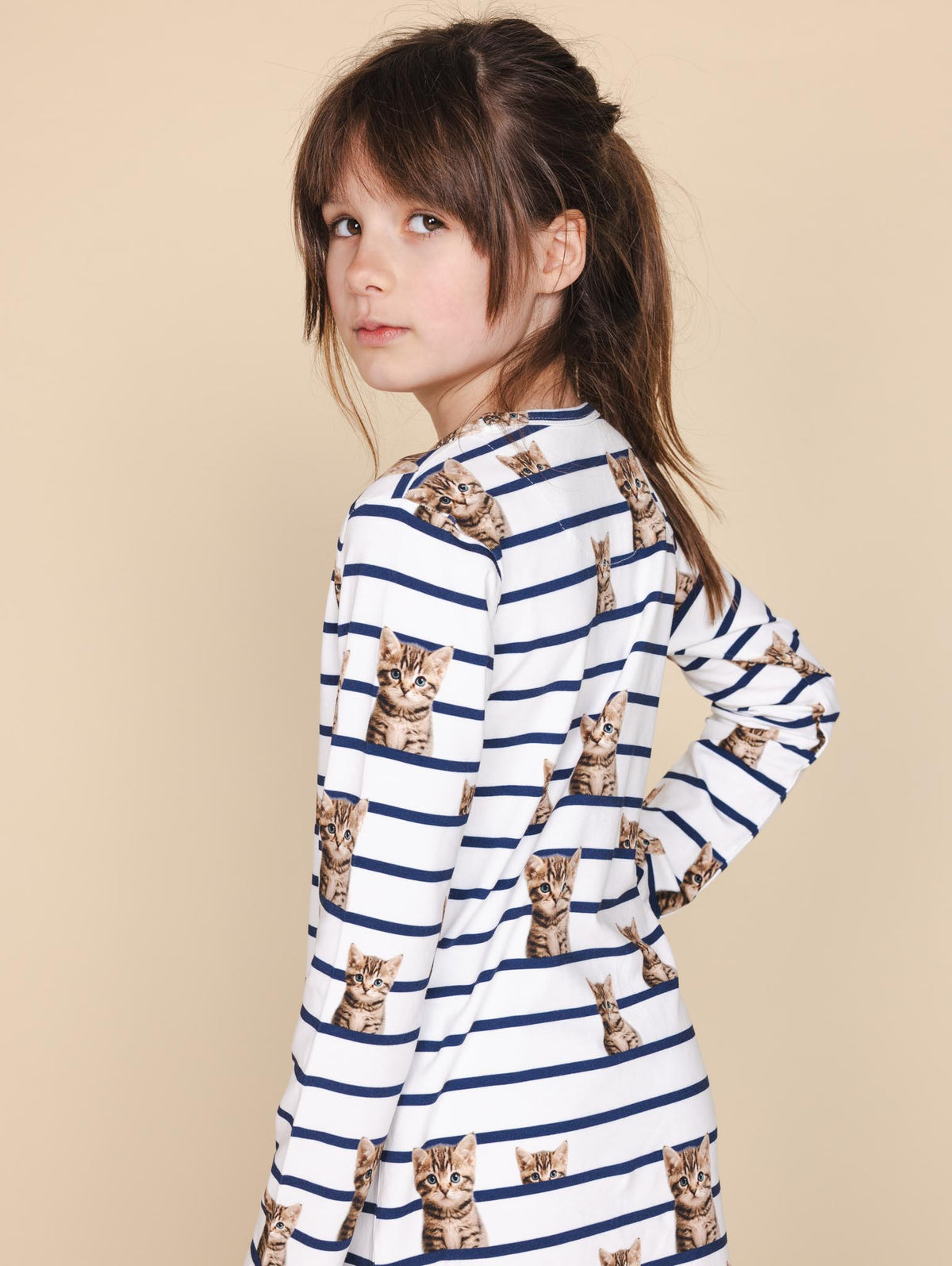 Bonjour Kitty Long Sleeve Dress Kids