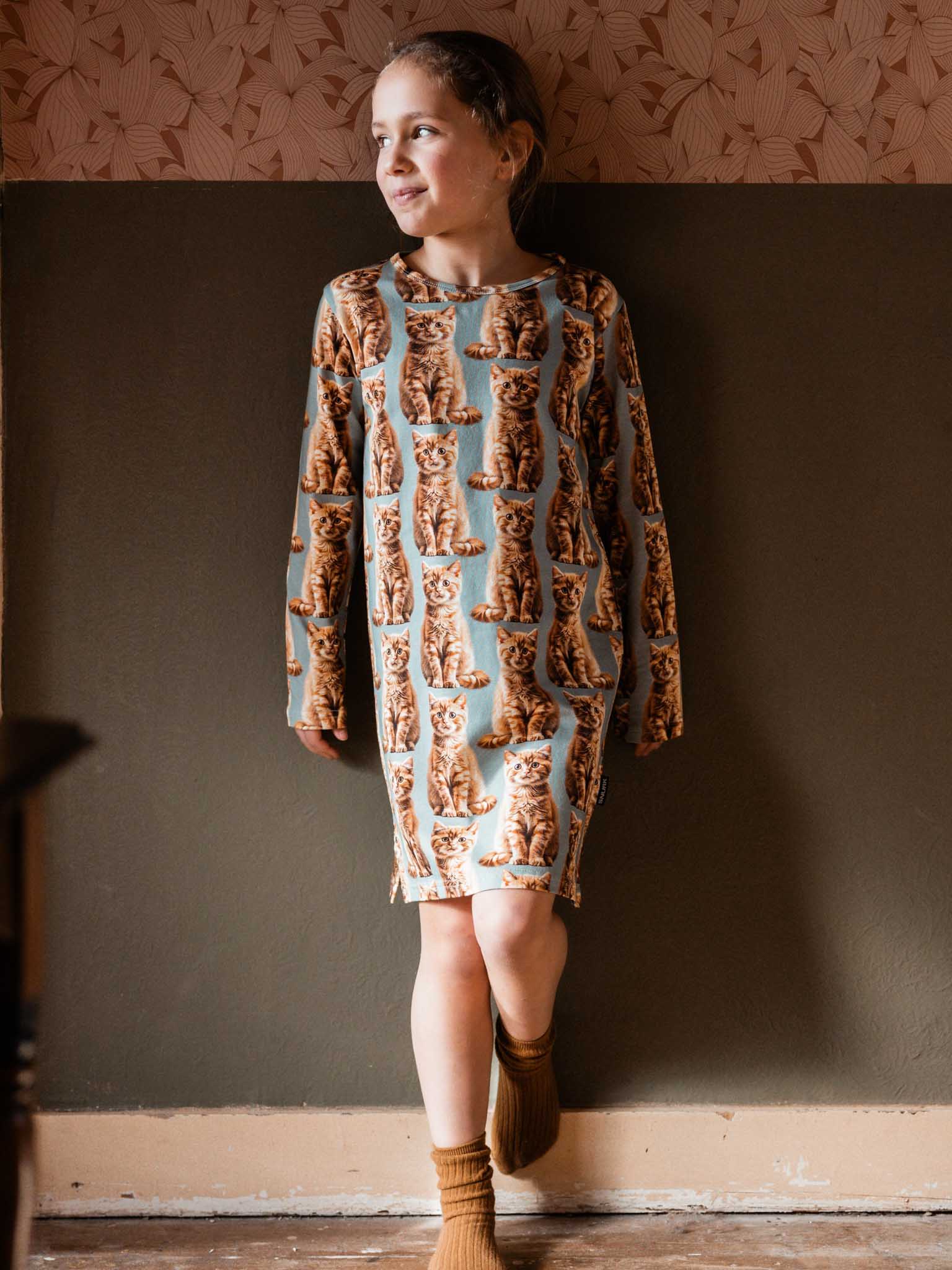 Bowie Long Sleeve Dress Kids SNURK - Main Image