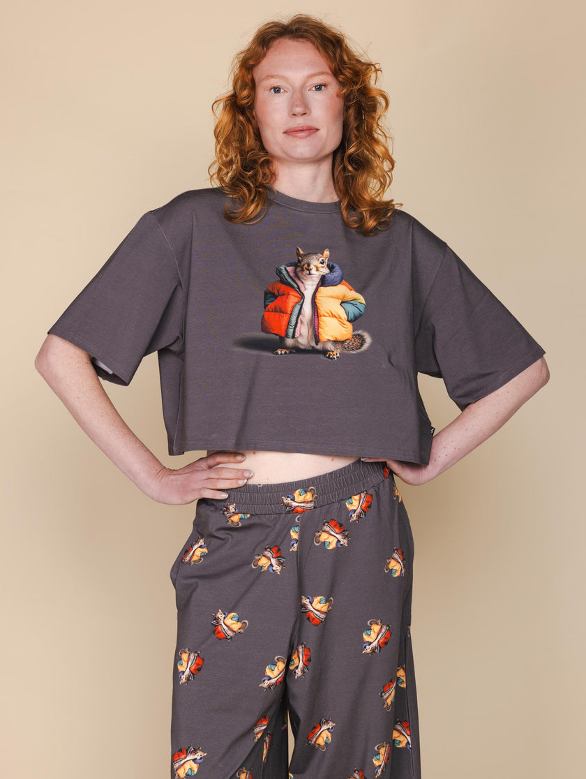 Bruno Cropped T-Shirt Dames