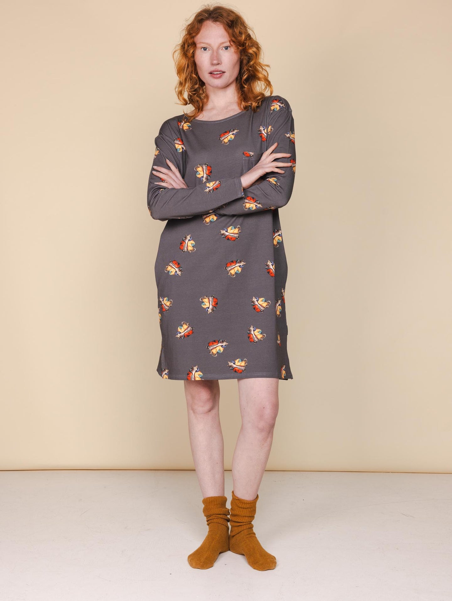 Bruno Long Sleeve Dress Dames