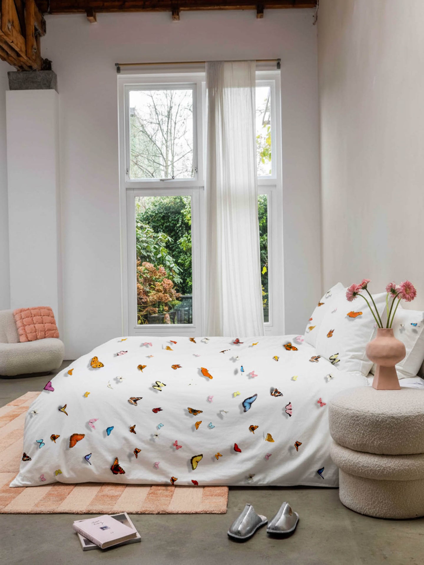 Butterfly Garden dekbedovertrek  - SNURK