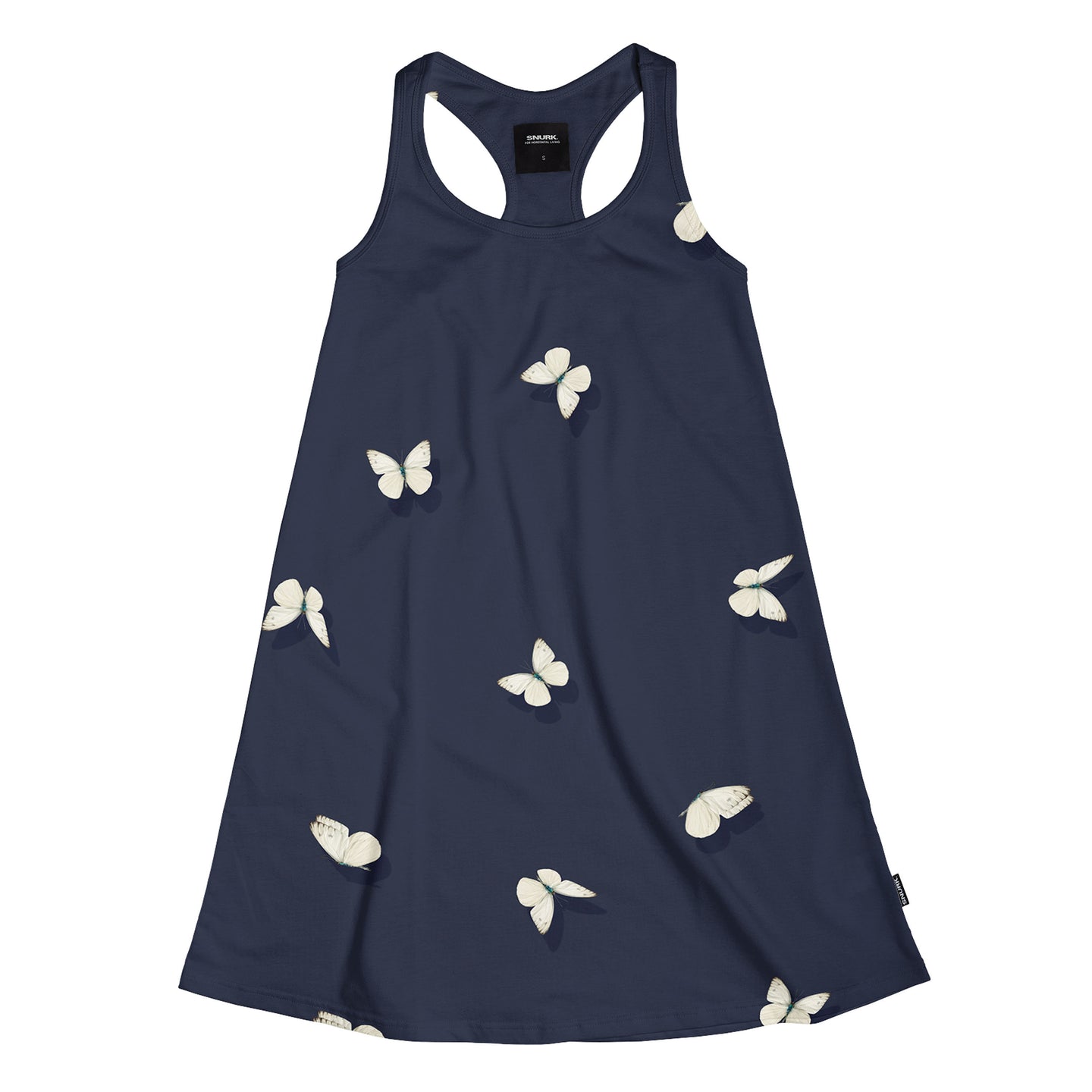 Butterfly Blue Tank Dress Kids