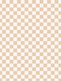 Check Beige Print - SNURK