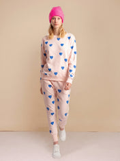 Clay Heart Sweater en Broek set Dames
