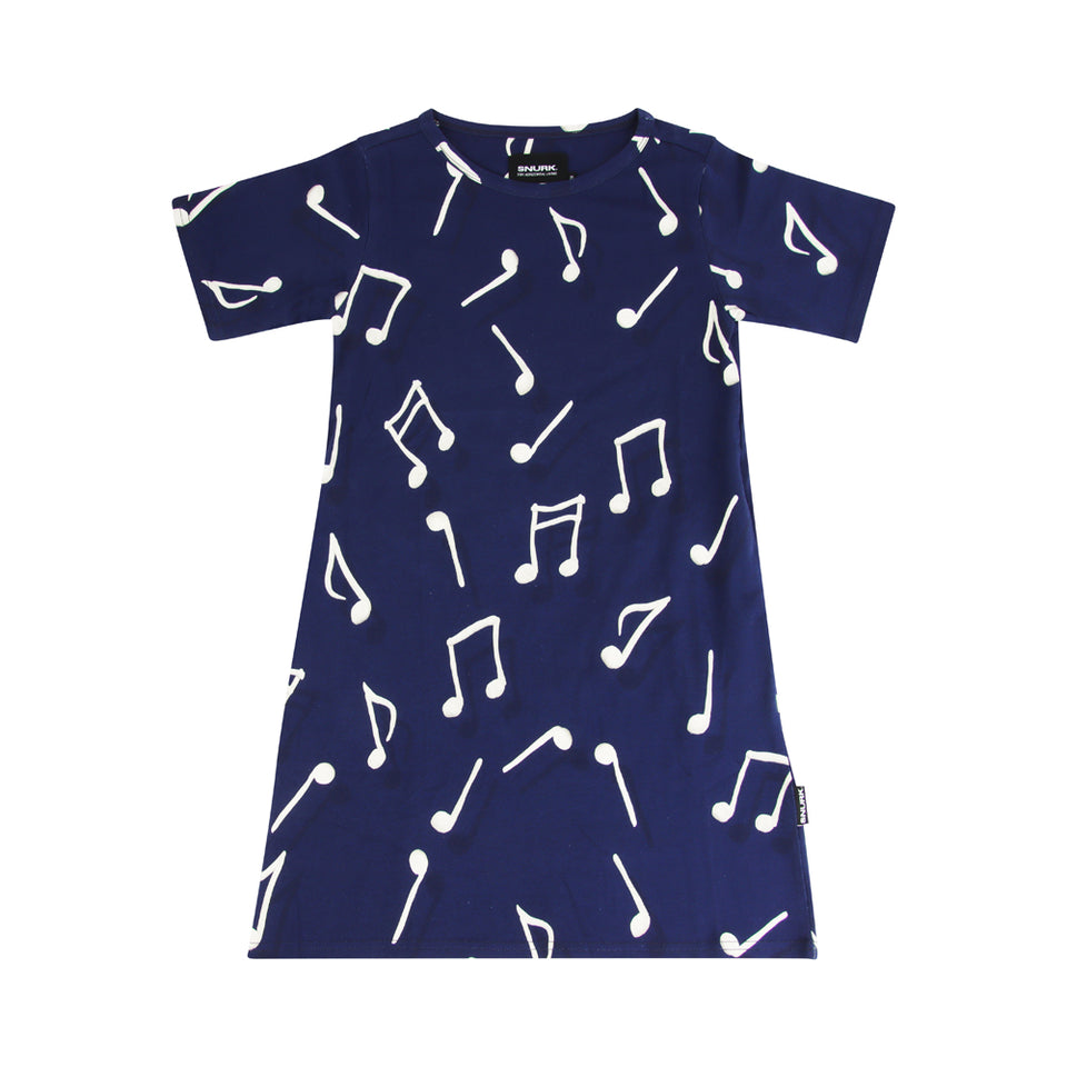 Clay Music T-shirt dress Kids