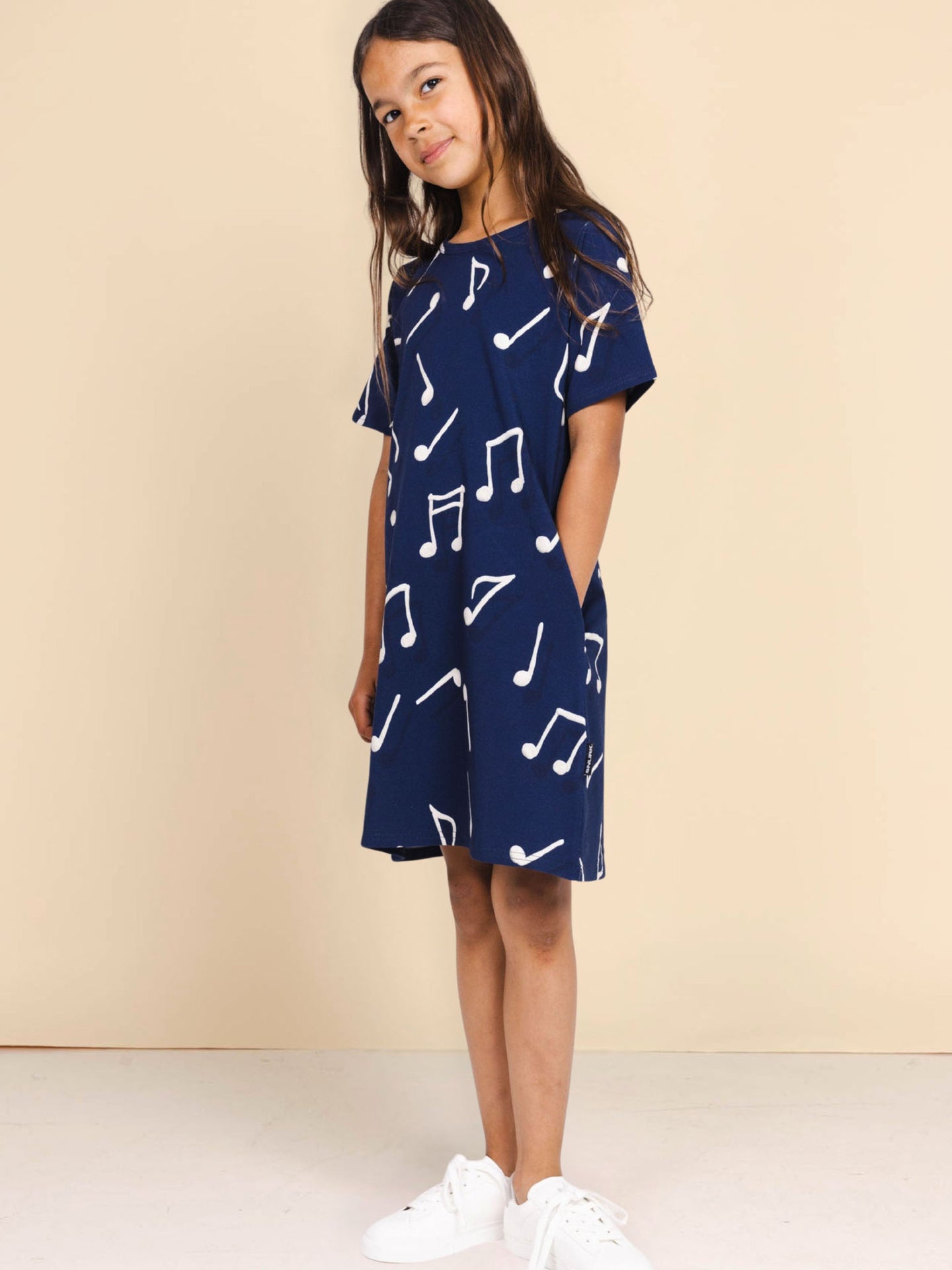 Clay Music T-shirt Dress Kids