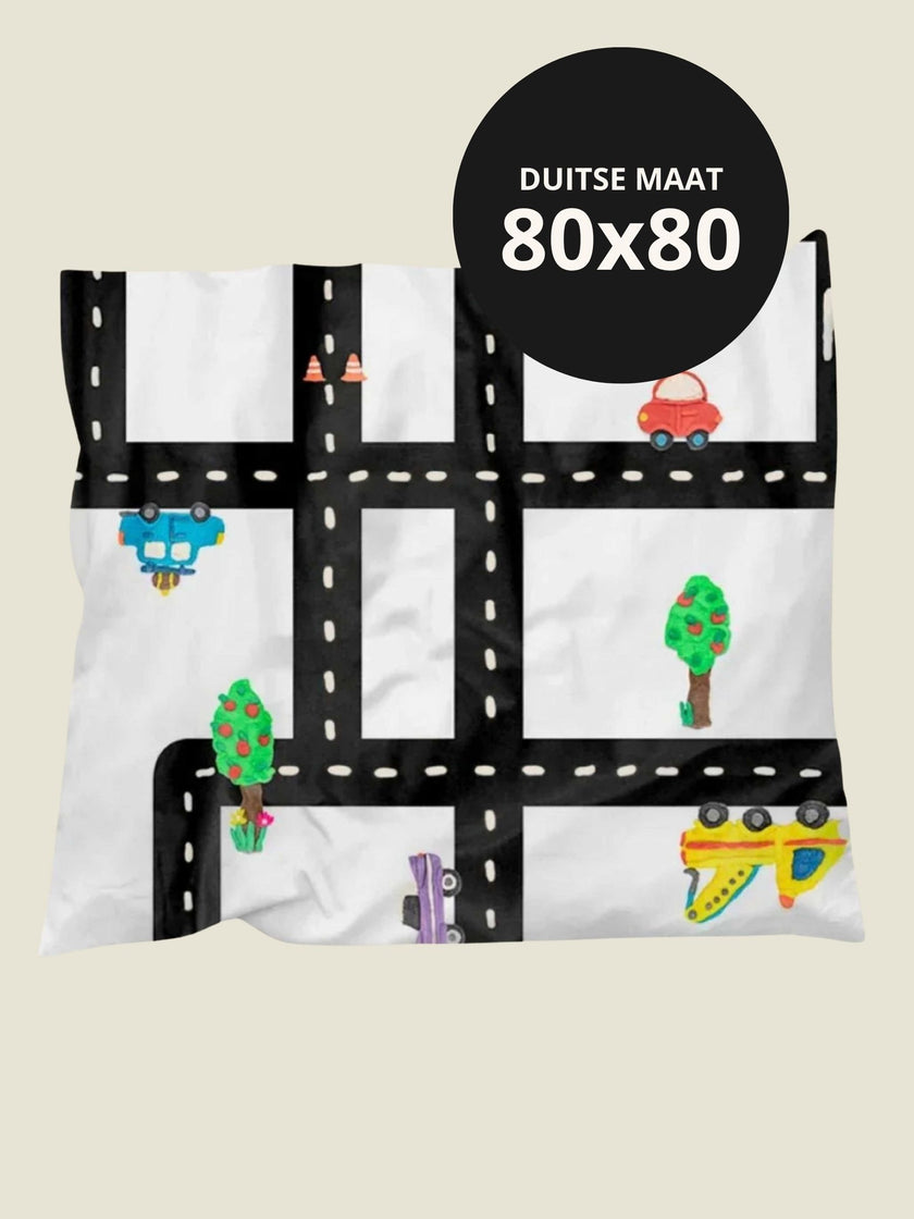 Clay Traffic pillowcase