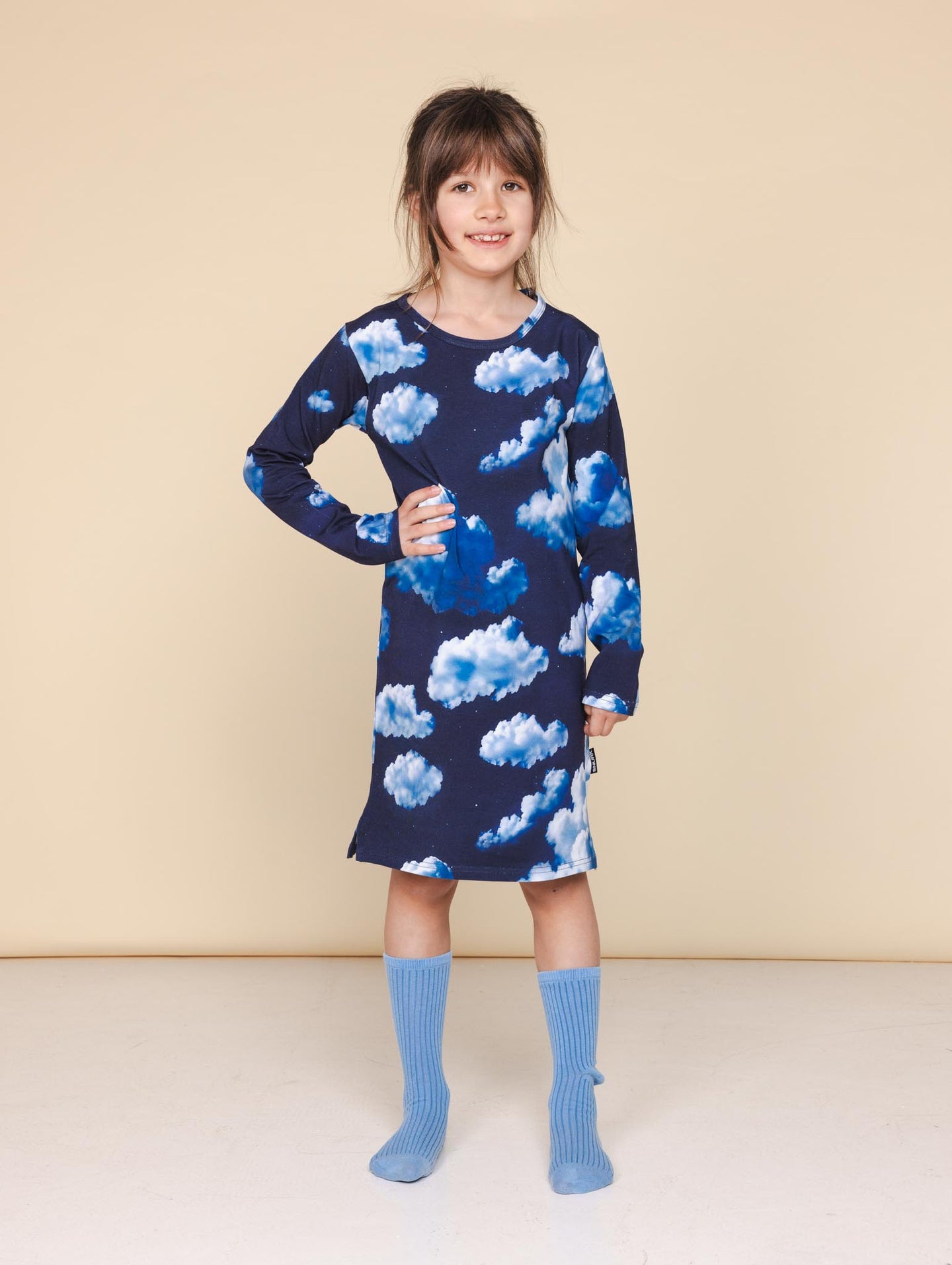 Cloudburst Long Sleeve Dress Kids