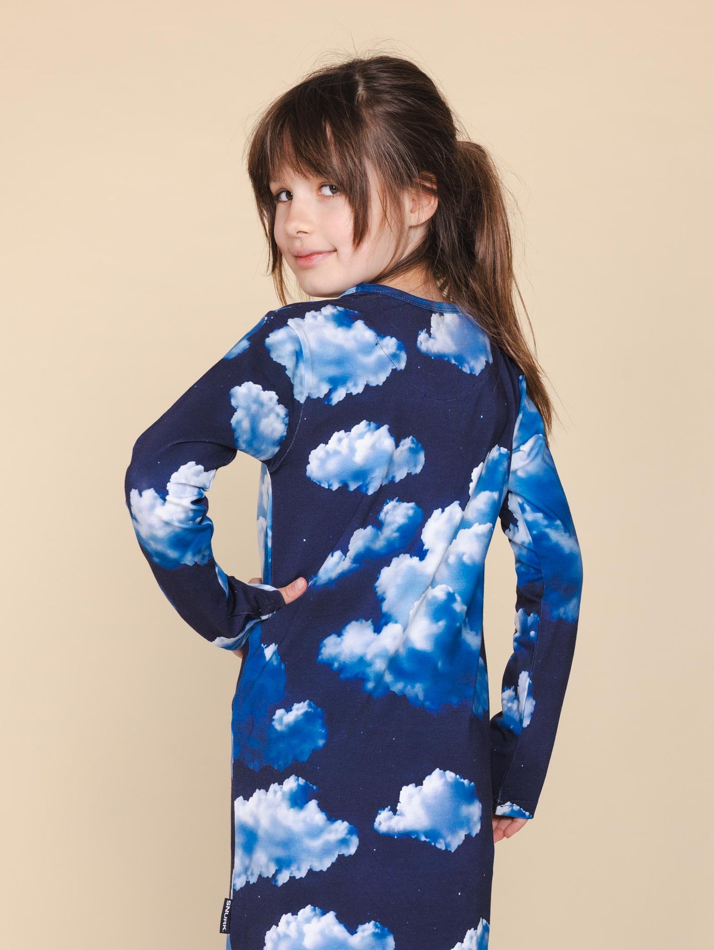 Cloudburst Long Sleeve Dress Kids