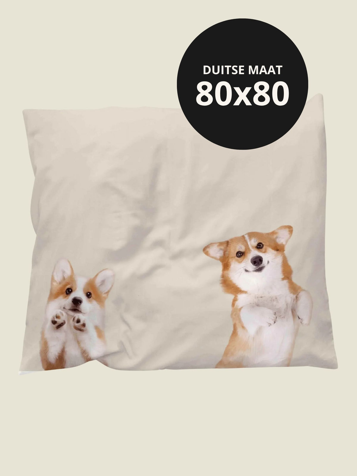 Corgi Friends pillowcase