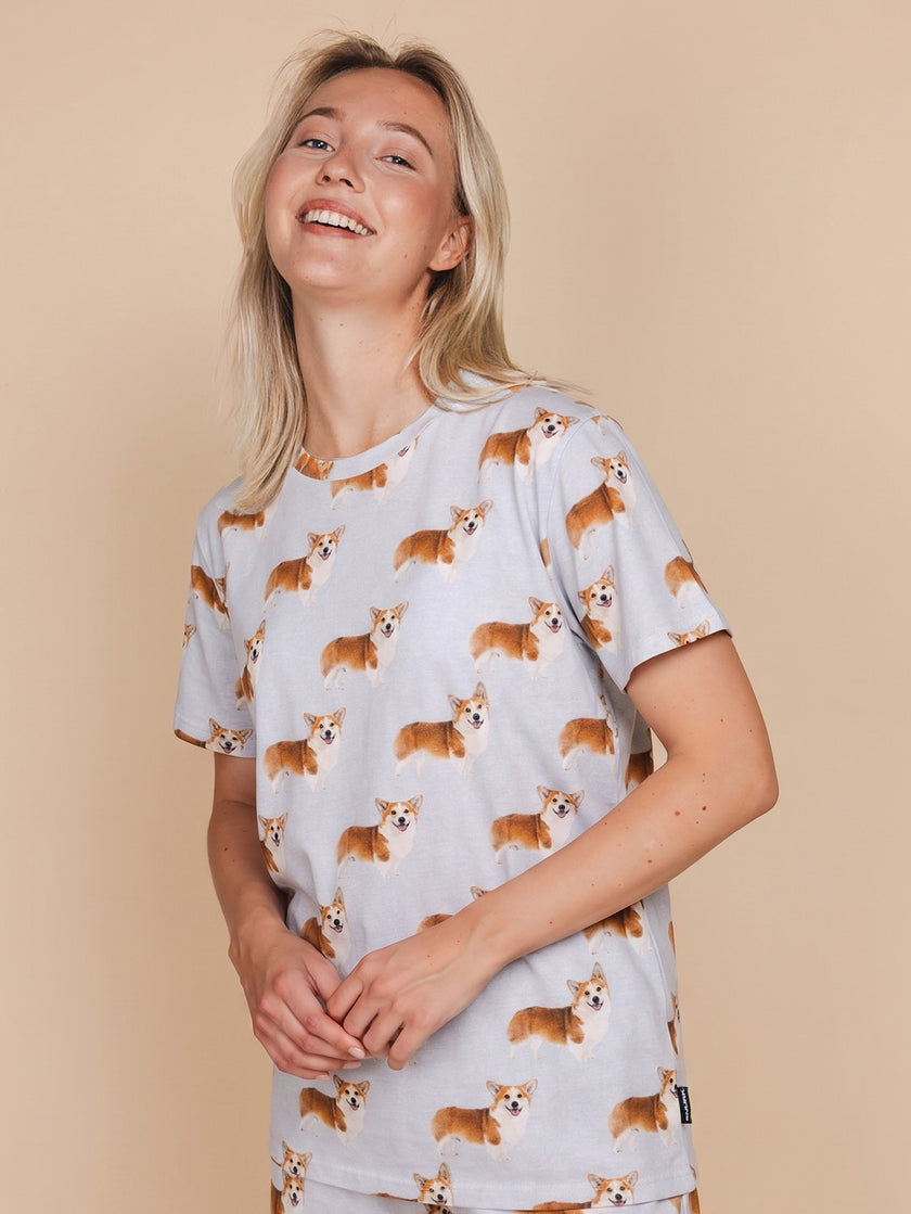 Corgi Time T-shirt Unisex